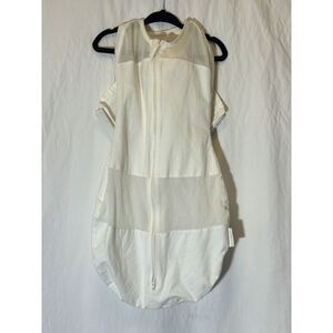 Happiest Baby Snoo Sleep Sack Sz Medium 12-18lbs White‎ Organic Cotton AA11